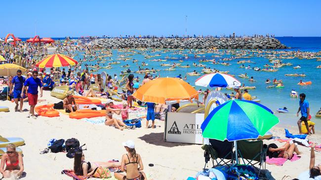 Cottesloe Beach will be busy this week.