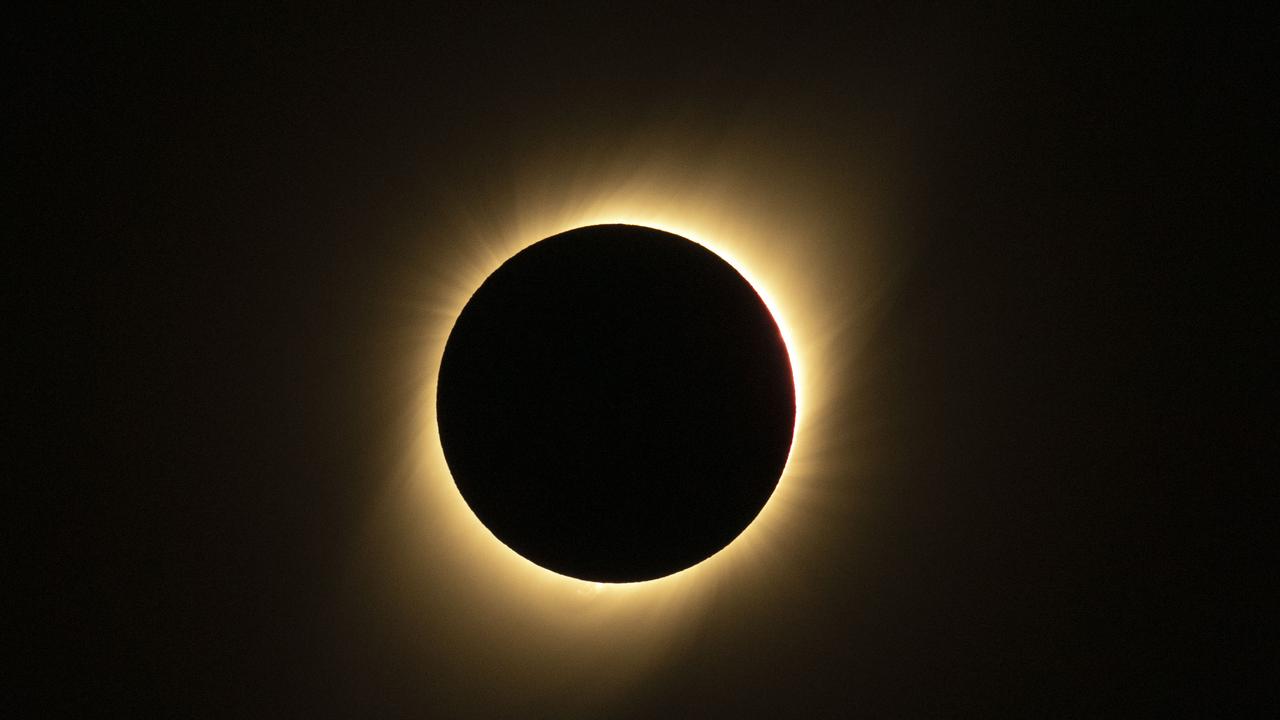 ‘This year’s only solar eclipse is on its way and coupled with the recent total lunar eclipse, could be wreaking havoc on our bodies, hearts and minds,’ says intuitive astrologer Rose Smith. Picture: Martin Bernetti/AFP