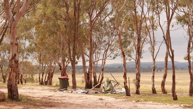 DAM MESS: One family said they may never return to Washpool Reserve Campground after the “grubby” state of the site. Picture: File