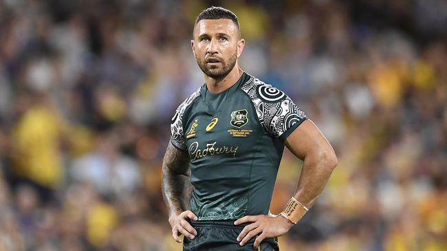 Quade Cooper is still a key part of the Wallabies’ plans. Picture: Ian Hitchcock/Getty Images