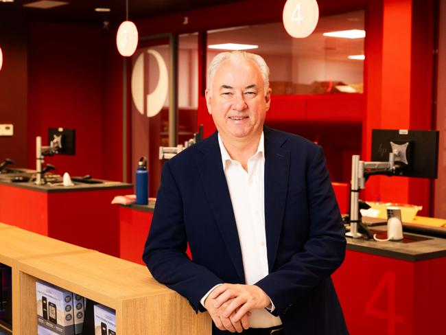 **EXCLUSIVE TO NETWORK** NO NEWS.COM.AU**, Australia Post CEO Paul Graham inside its newly refurbished and designed community hub at the post office in Orange, NSW. Picture: Supplied ,