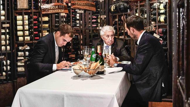 Harry Triguboff (centre). Wealth: $12.31bn. “The way that Labor ran it they wanted people to lose money, and nobody wants to lose money.” Picture: Nic Walker. In full: The List - Australia’s Richest 250