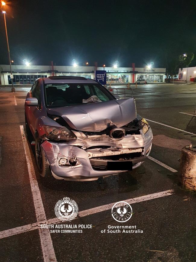 A disqualified driver has been reported following a crash overnight in Salisbury. Picture: SA Police