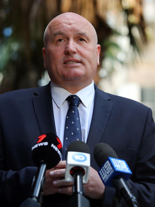 Minister for Transport, Veterans and Western Sydney David Elliott. Picture: Richard Dobson