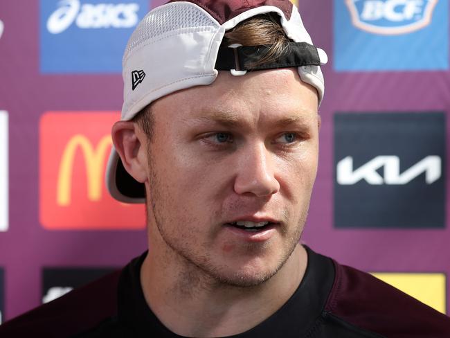 Billy Walters, Brisbane Broncos training, Red Hill. Picture: Liam Kidston