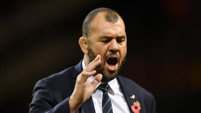 Wallabies coach Michael Cheika. Picture: Getty Images