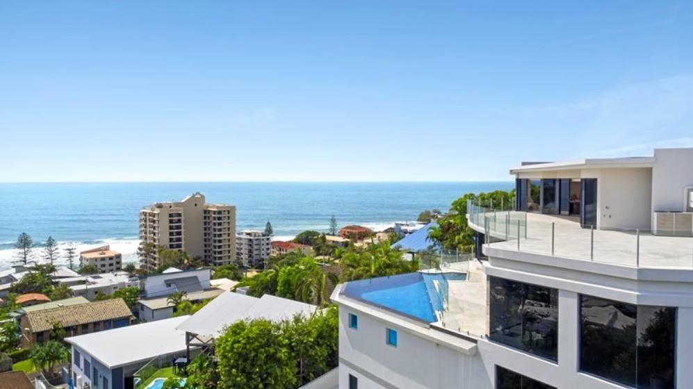 STUNNING: This Coolum Beach mansion is on the market, with international interest piqued by the property. Picture: Sotheby's