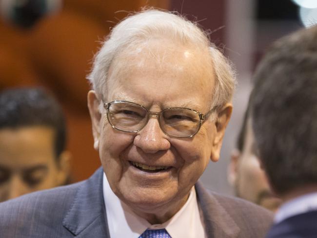 US businessman ... Berkshire Hathaway Chairman and CEO Warren Buffett. Picture: AP Photo/Nati Harnik