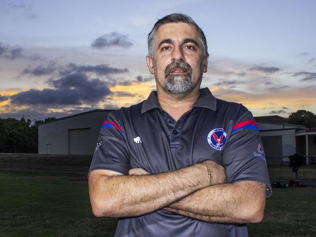 Nerang coach Dave Benigno. Picture: Luke Sorensen