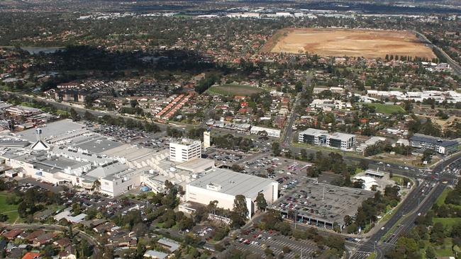 The shopping centre in 2010. Picture courtesy of Knox Historical Society