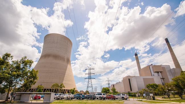 The Callide C Power Station where a fire damaged a turbine in 2021.