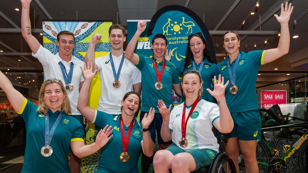 Territory expat and Paris Olympics heroes show off medals in Darwin