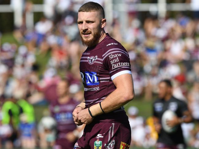 Jackson Hastings is on the outer at Manly.