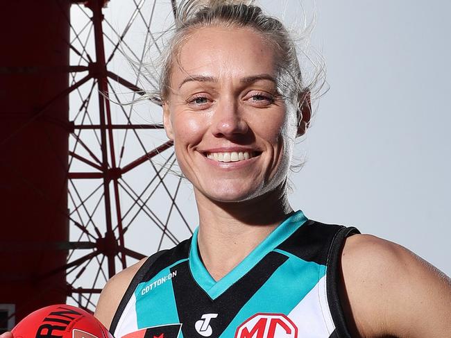 ‘Massive honour’: Erin Phillips on re-writing SA footy history