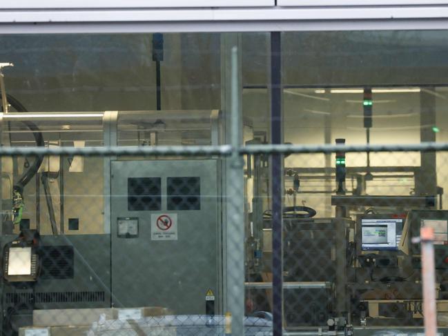 View of the offices in a factory of US multinational pharmaceutical company Pfizer, in Puurs, Belgium. Picture: AFP