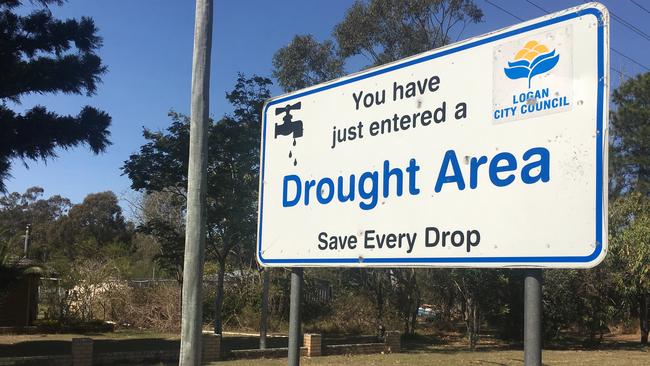 Parts of Logan, including Buccan, were drought declared more than two years ago.