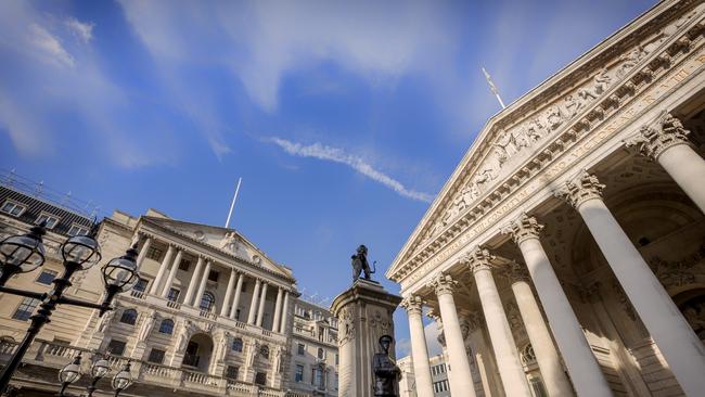 The Bank of England and London Stock Exchange.