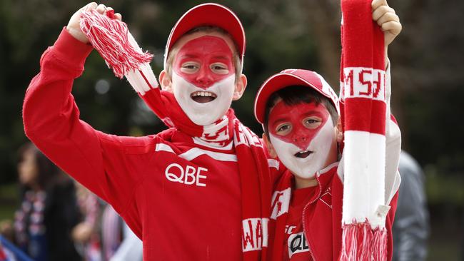 Sydney’s Victorian fans can split 11 games over two seasons. Picture: David Caird