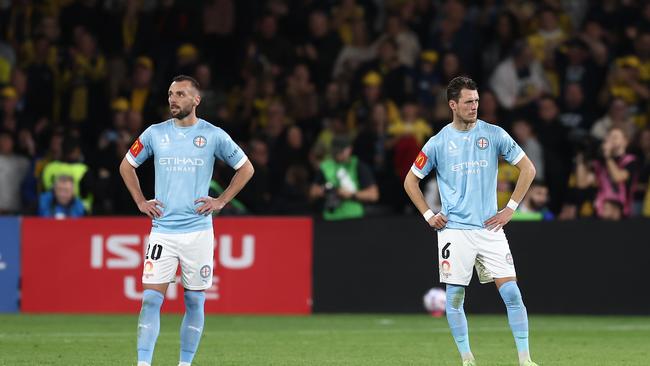 That hurts for Melbourne City. Photo by Matt King/Getty Images