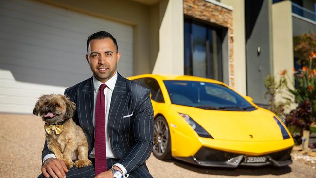 Melbourne real estate agent Zed Nasheet. Picture: Mark Stewart