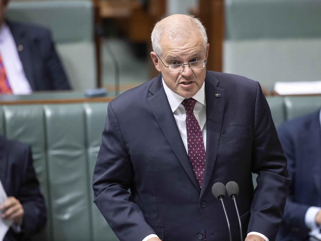 Scott Morrison said the reports were distressing. Picture: NCA NewsWire/Gary Ramage