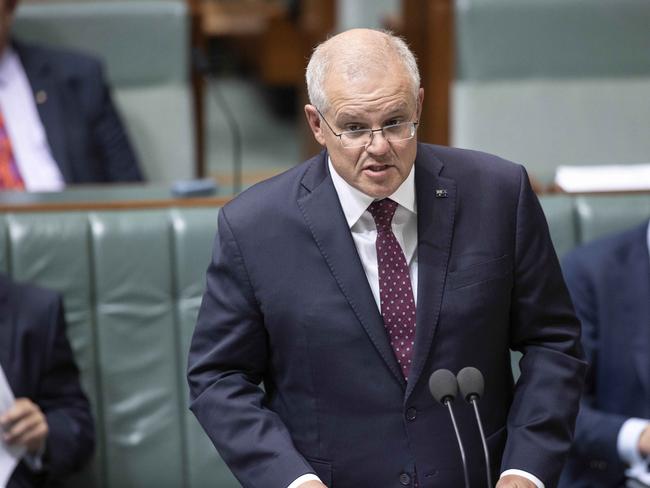 Scott Morrison said the reports were distressing. Picture: NCA NewsWire/Gary Ramage