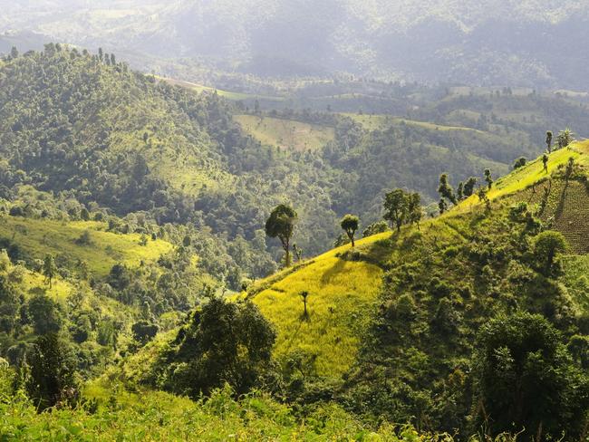 The Shan State in Myanmar, which has become a major ice production hub.