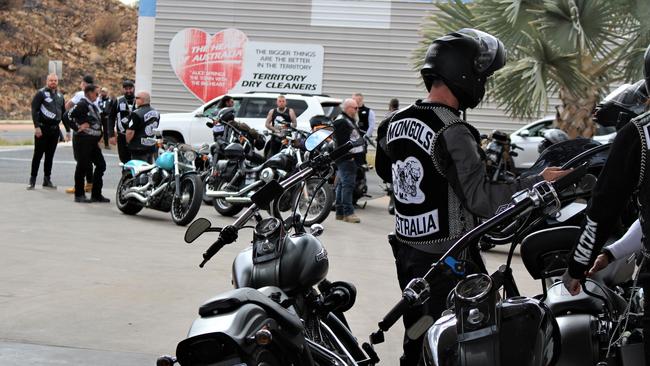 Police believe that Victorian laws restricting bikies are lagging behind other states. Picture: Jason Walls