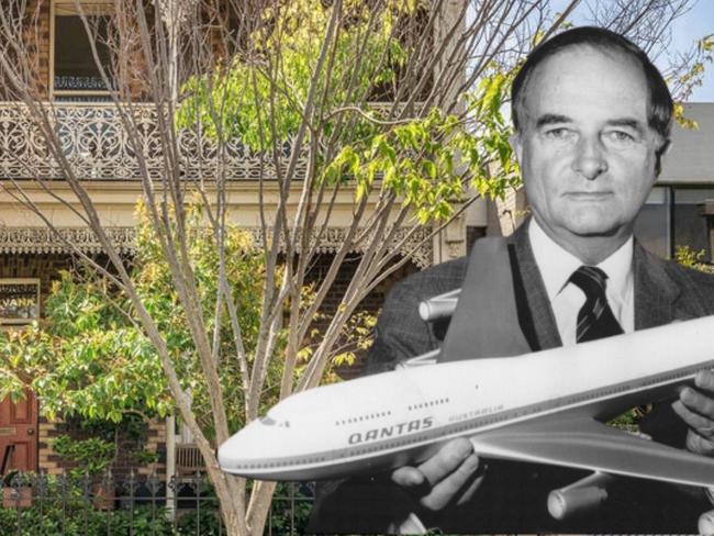 Ex-Qantas chairman’s 142yo terrace flies onto market