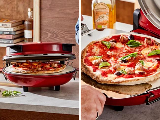 Say goodbye to the hassle of family dinner with this quick and easy to use pizza oven. Picture: House.