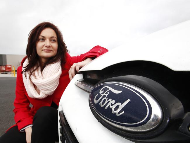 Billie Capic is the lead applicant in the class action against Ford. Picture: Paul Loughnan