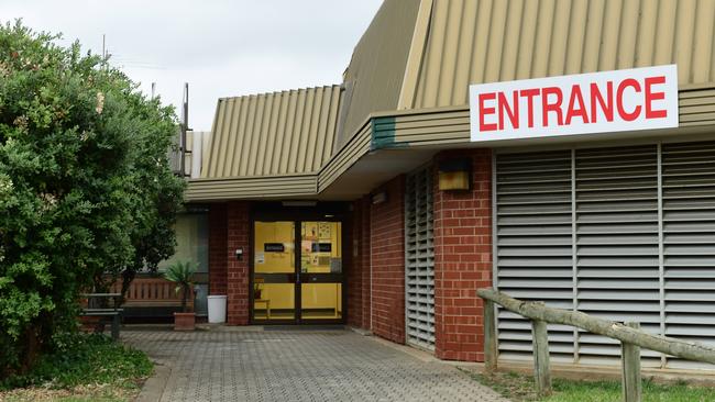 Entrance to the Oakden Older Person Mental health facility. Picture: Mark Brake