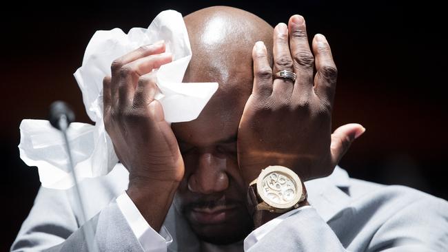 Philonise Floyd, brother of George Floyd, describes the pain of losing his brother as he testifies during a house committee hearing. Picture: AP