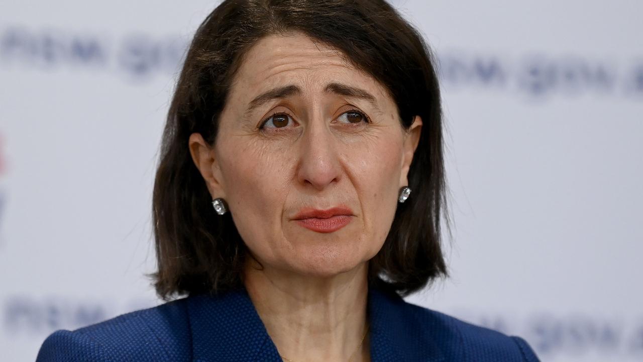 Karl was damning of NSW Premier Gladys Berejiklian in a radio interview this morning. Picture: NCA NewsWire/Bianca De Marchi