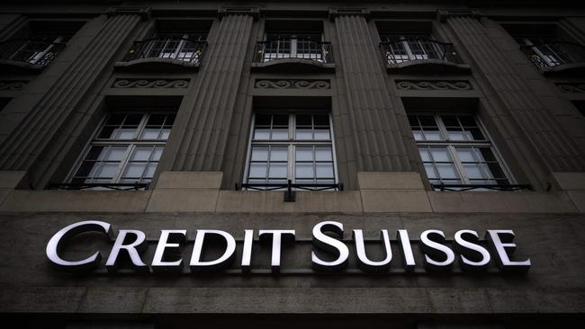 UBS has taken over Credit Suisse. Picture: AFP