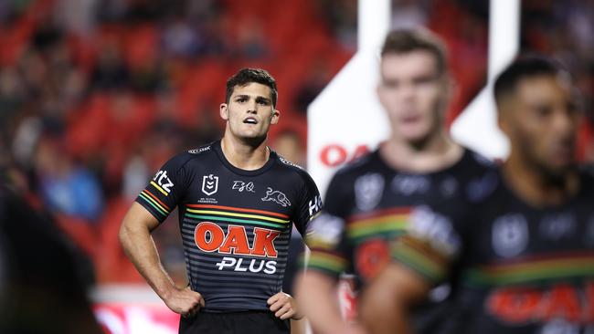 Penrith are in total disarray. Picture by Brett Costello.