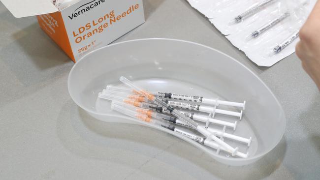 Experts are pleading with Australians to get their flu vaccine. Picture: NCA NewsWire / David Crosling