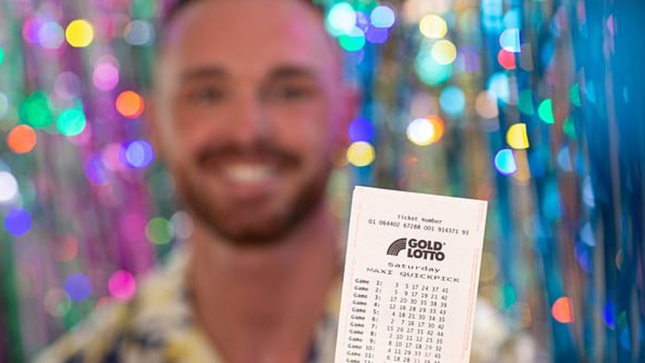 A Gold Coast lottery winner has revealed the secret behind his big win. Picture: Gold Lotto.