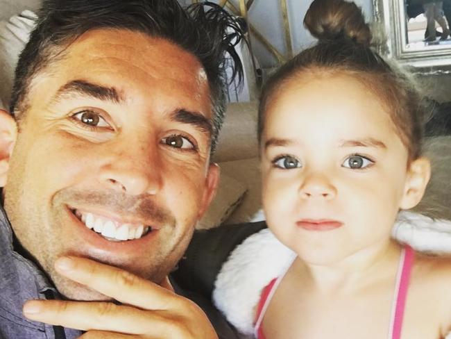 Braith Anasta with his daughter Aleeia. Source: Instagram/braith_anasta