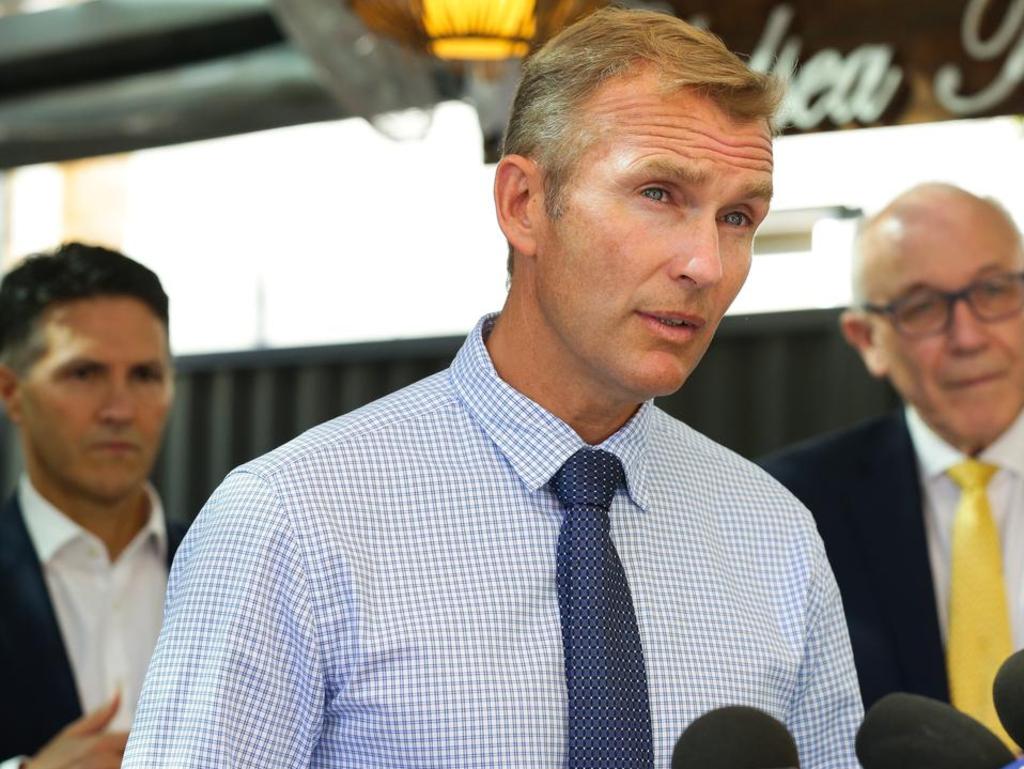 Mr Stokes has confirmed to media he will run to become the next leader of the NSW Liberal Party. Picture: NCA NewsWire / Gaye Gerard.