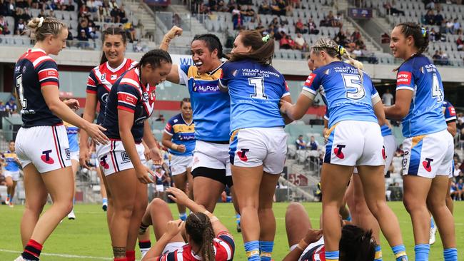 The enthusiastic Titans proved too good for the Roosters.