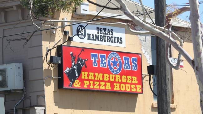 Texas Hamburger Cafe in Mercer St. Picture: Alan Barber