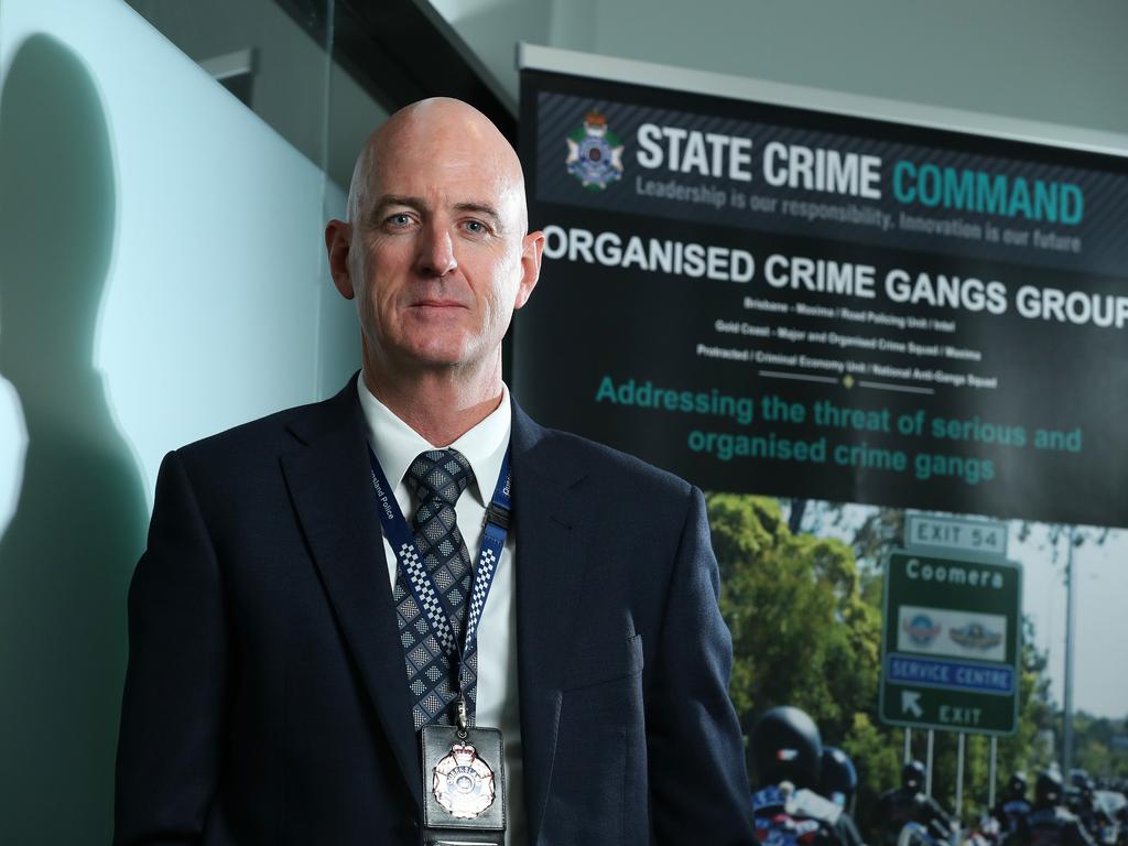 Organised Crime Gangs Group Superintendent Roger Lowe says there are 260 gang members who want out and have asked for assistance. Picture: Liam Kidston