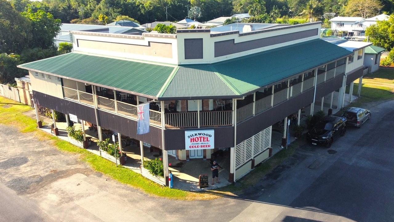 The Silkwood Hotel in north Queensland.