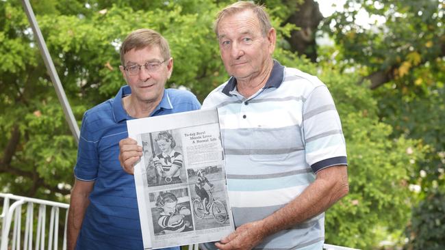 Keith and Alan Morrin are the nephews of Beryl Morrin, the woman who was attacked by a shark back in the 1930s and had both her hands bitten off in Chipping Norton Lake.