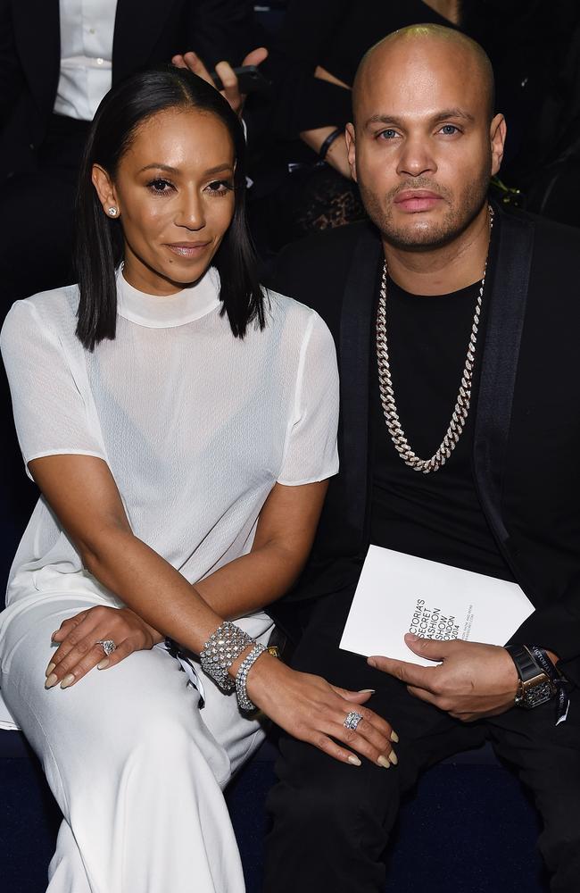 Mel B and her estranged husband Stephen Belafonte. Picture: Dimitrios Kambouris