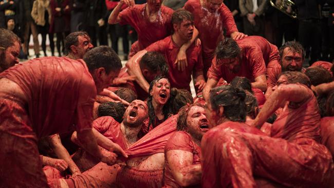 Hermann Nitsch’s 150.Action. Picture: Dark Mofo/Lusy Productions