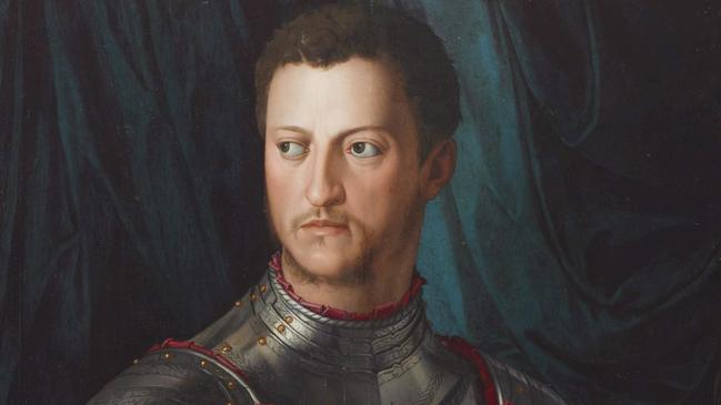 Detail, Agnolo Bronzino’s Cosimo I de' Medici in armour circa 1545. Purchased with funds provided by the Art Gallery of New South Wales Foundation 1996 Image © Art Gallery of New South Wales