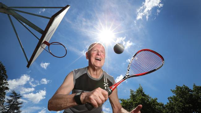 Mr Durham says he feels better at 78 than he did at 60, thanks to improving his health with exercise. Picture: Alex Coppel