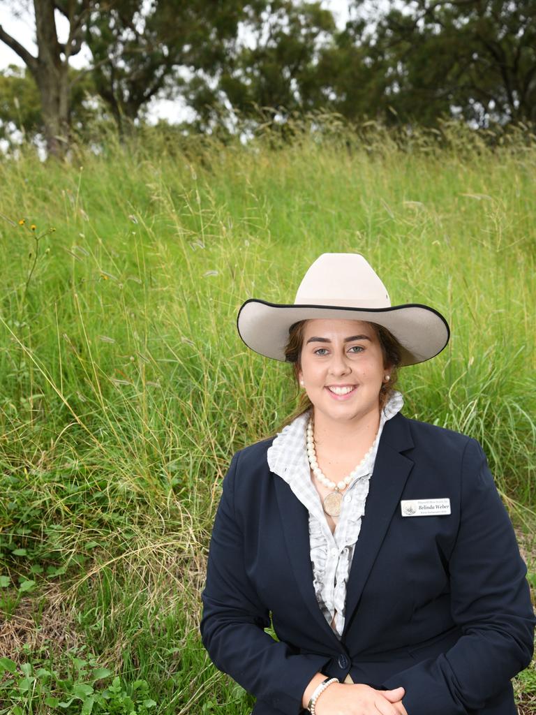 Rural Ambassador for 2022, Belinda Weber, 23, of Pittsworth. Heritage Bank Toowoomba Royal Show. Saturday March 26, 2022